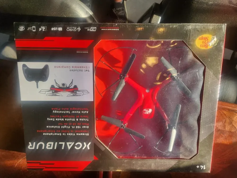 Bass Pro Shops Xcalibur Remote-Control Quadcopter Drone with Camera
